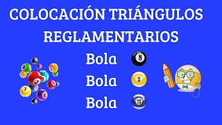 COLOCACIÓN TRIÁNGULOS Bola 8 Bola 9 y Bola 10😎😎 screenshot 5