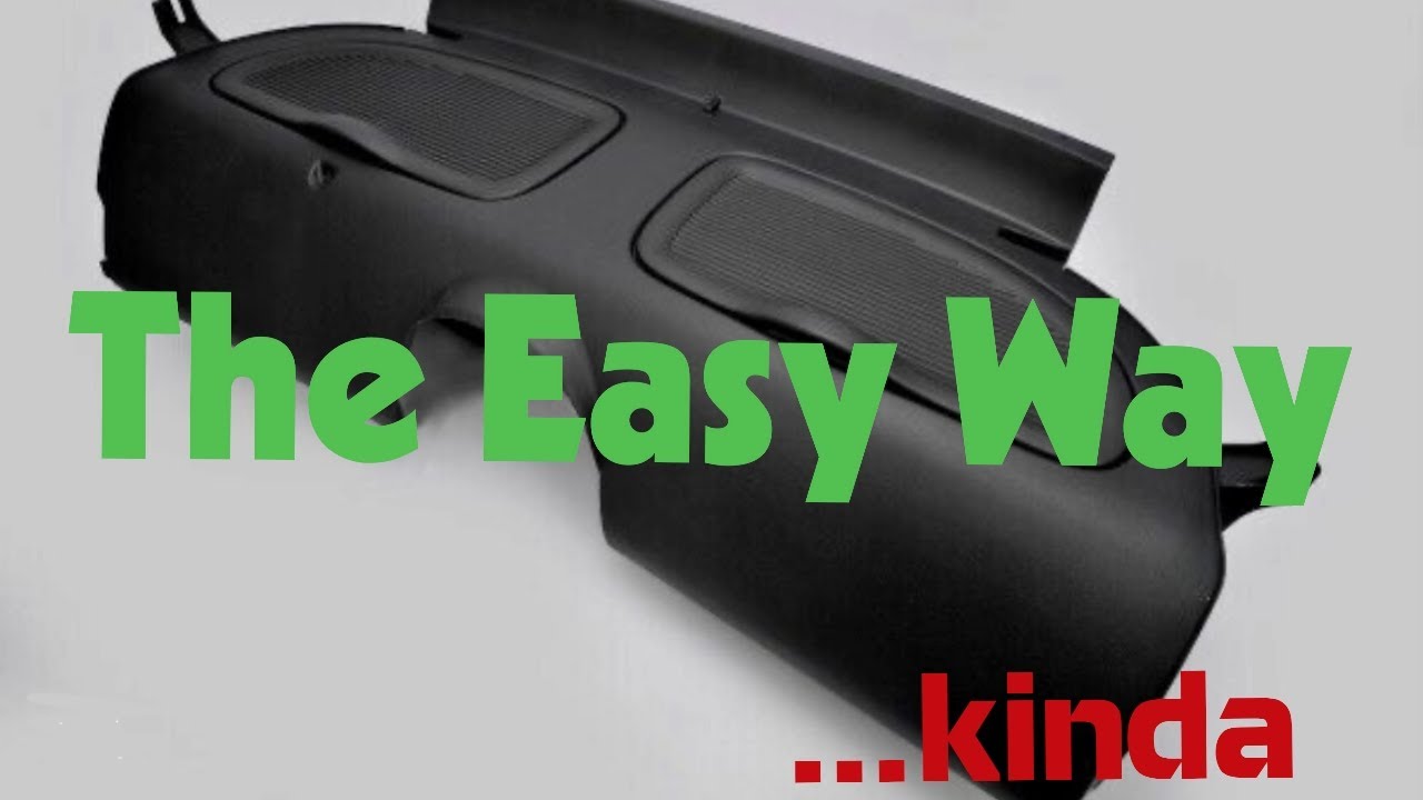 How To: Remove FD3S RX-7 Rear Bins / Seats