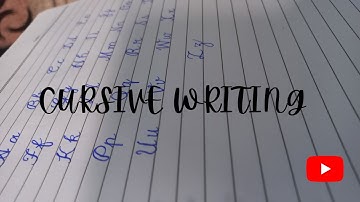 Learn Cursive Writing for beginners|Learn Writing| CursiveWriting|Joining Writing