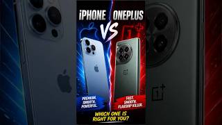 iPhone vs OnePlus ⚡ कौन है असली Winner? Full Comparison! #shorts