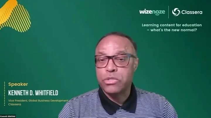 Wizenoze Webinar Excerpts -Kenneth D. Whitfield -V...