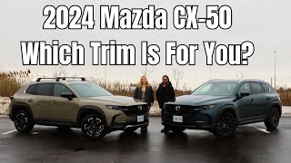 2024 Mazda CX50   GSL versus Meridian