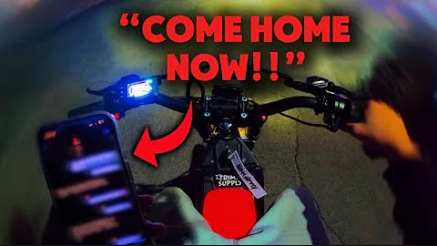 I SNUCK OUT On My E-Bike…