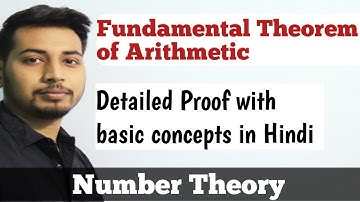 Fundamental Theorem of Arithmetic Proof | Number Theory Theorem Proof | Bsc maths | Msc maths