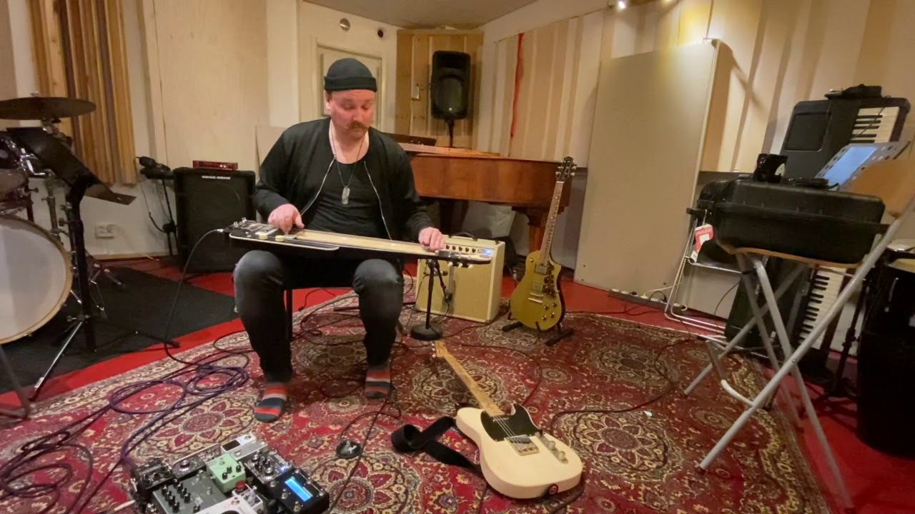 Insulander Amp Demo with Andreas Rydman and TLL Lap steel - dirt and vibrato