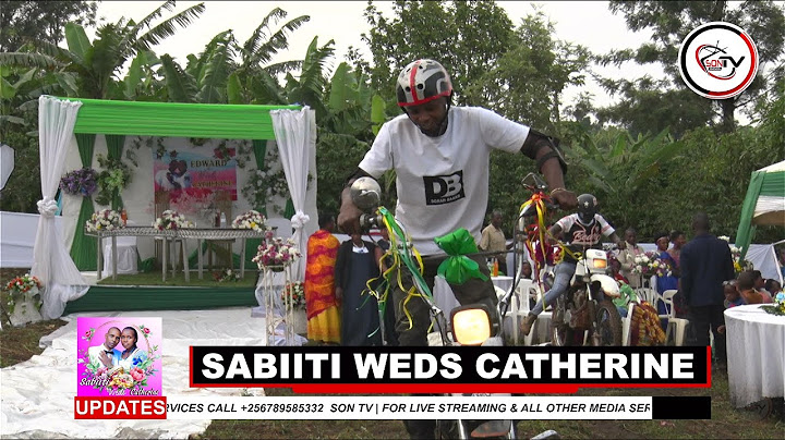 🔴Sabiiti & Catherine’s Wedding Ceremony - 5th July 2025