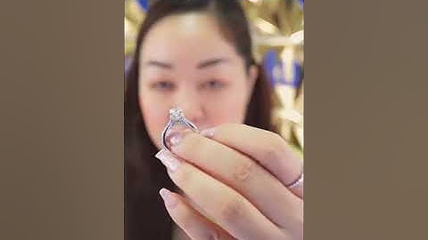 Nhẫn kim cương cổ điển - Ngọc Châu Âu