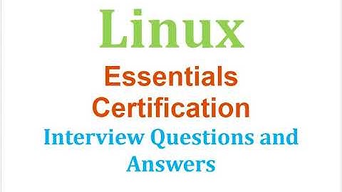 Linux Essentials (LPI) : Interview Questions and Answers - Part#9