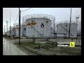 Russia puts cope cages on oil storage tanks