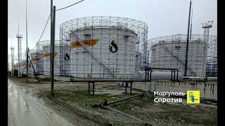 Russia Puts Cope Cages on Oil Storage Tanks