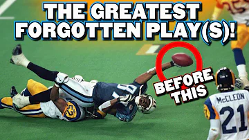 The Greatest Forgotten Play(s) in NFL History!