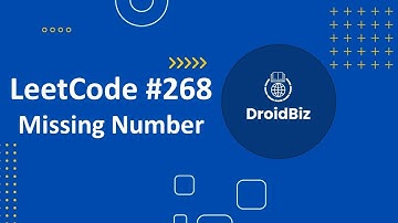Find Missing Number | LeetCode 268 Solution Explained
