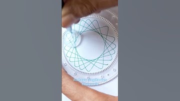 Learn Design with Spirograph for Beginners Part 2 #diy #art #calligraphy #amazingart #artanddesign