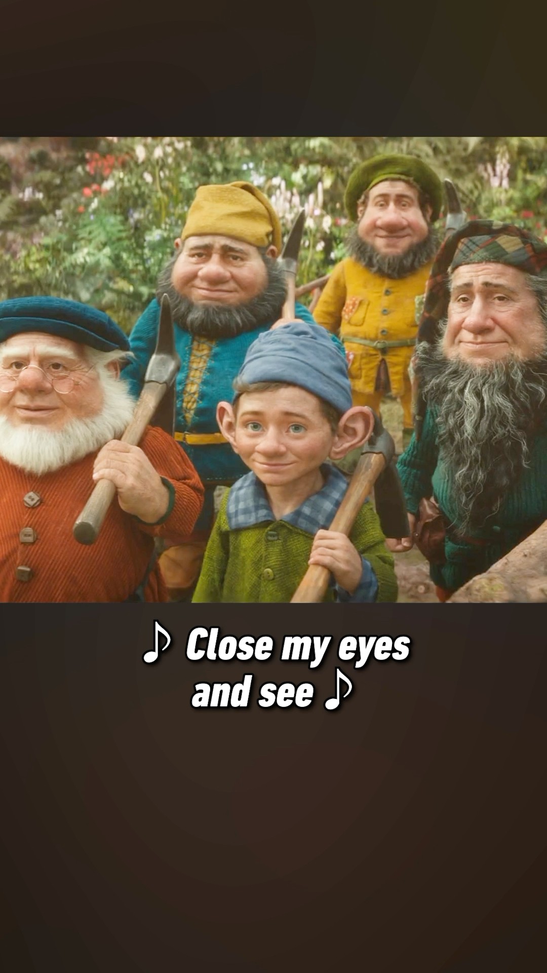 Dopey looks kinda… dopey. #disney #liveaction #cg #snowwhite #rachelzegler #movie #musical #trailer