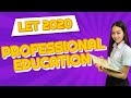 LET 2020 PROFESSIONAL EDUCATION REVIEWER|Gurong Pinoy