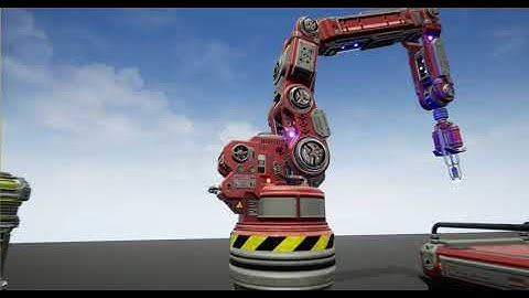 Sci Fi Driveable Manipulator (Overview)(UE4, UE5)