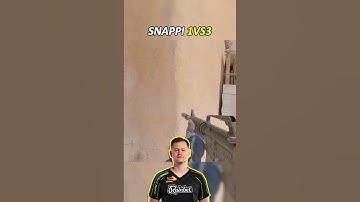 SNAPPI 1VS3| Counter strike 2 Moments #cs2 #csgo #shorts