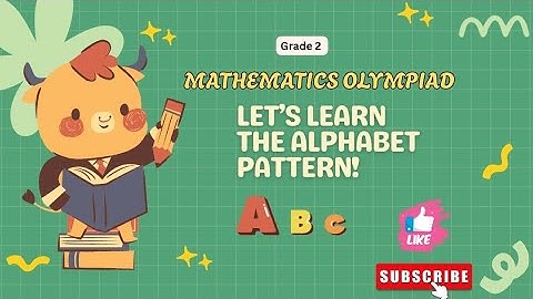 “Alphabet Letter Patterns | Easy Explanation for Olympiad & School Kids”