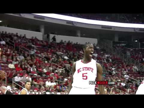 CJ Leslie Lifts NC State To The Win Over Tennessee...