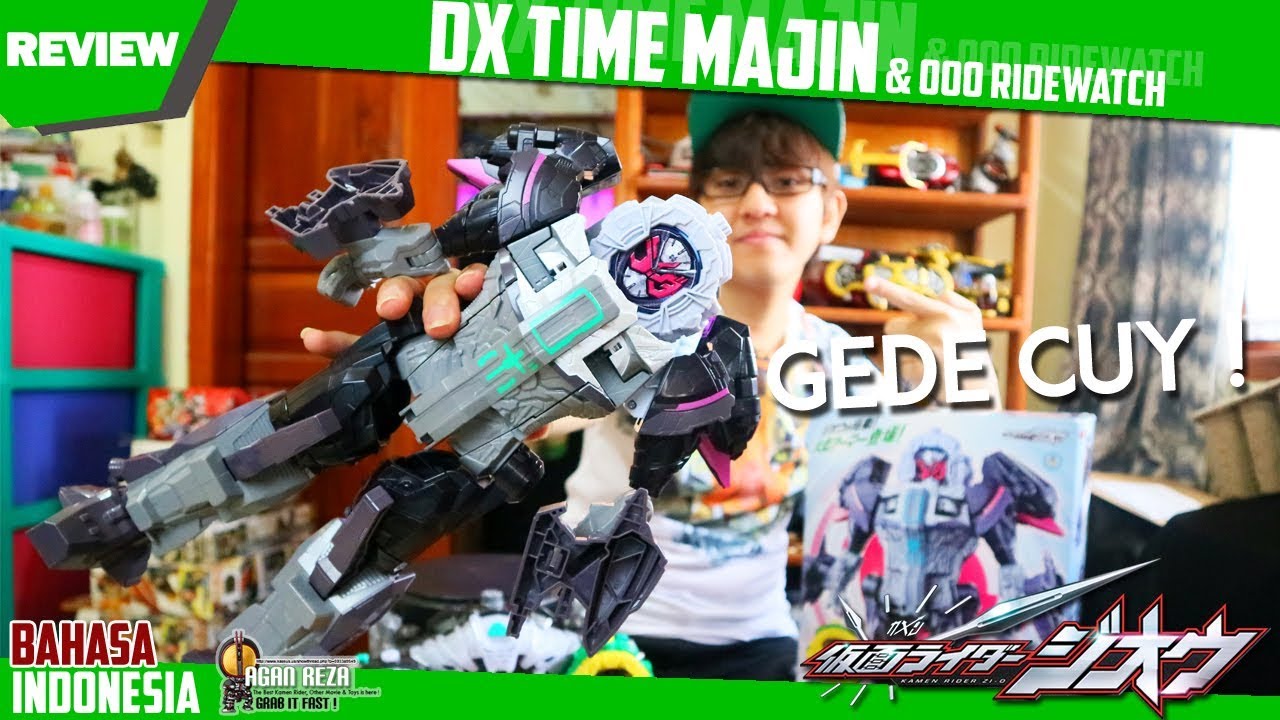DX REVIEW - DX TIME MAJIN & OOO RIDEWATCH / タイムマジーン [Kamen Rider Zi-O] - [BAHASA INDONESIA]