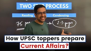 How to prepare Current affairs for UPSC CSE 2026? | Do