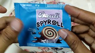 Hey guys, back again with another bauli's product "spyroll" it's like
a swiss roll in spiral shape, chocolate flavour priced at ₹15
awesome taste. must tr...