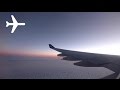 Sunrise Over the Atlantic Timelapse Onboard Thomas Cook A330-200