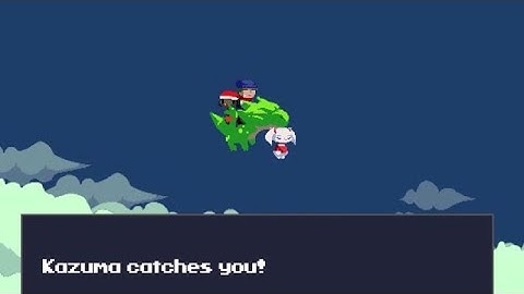 Cave Story+ Beaten with Christmas theme ending