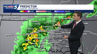 TIMELINE: Oklahoma to see severe weather risk Friday and Saturday