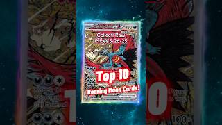 Top 10 EXPENSIVE Roaring Moon Pokemon Cards #shorts #top10 #pokemon #roaringmoon