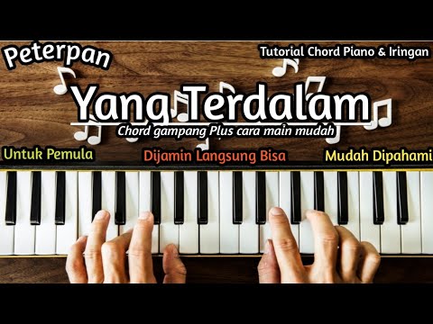 Chord Piano Yang Terdalam Peterpan - YouTube