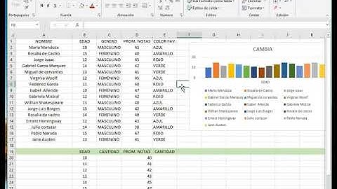 Función contar si en excel y gráficos estadísticos