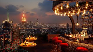 Rooftop Lounge - Elegant Saxophone Jazz Bar ~ Jazz Relaxing Music for Studying, Working, Sleeping