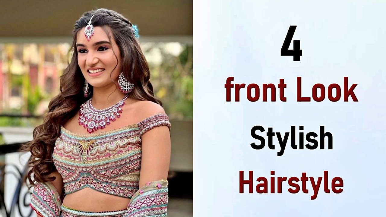 10 Hairstyle On Lehenga For Long Hair - MyGlamm