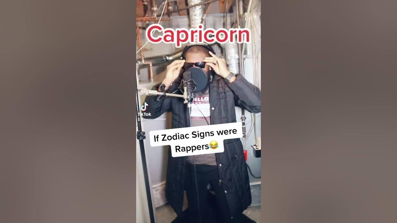 If Zodiac Signs Were Rappers😂 #shorts #capricorn