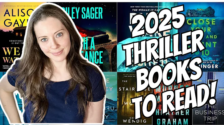 2025's Top 10 Thriller Books to Read~ debut authors, new releases, and sequels!