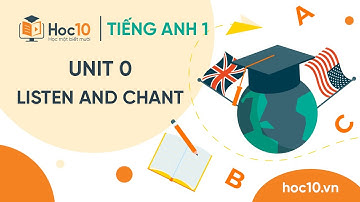 Unit 0: Getting started - Listen and chant - Tiếng Anh 1 | Hoc10