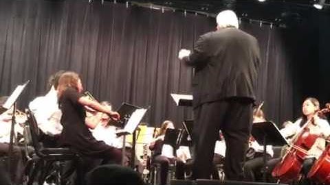 Coco as Concert Master- Symphony Space Dec 15 2017