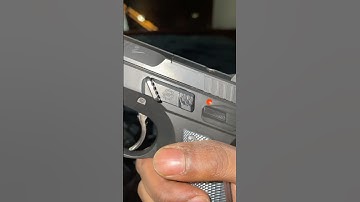 EEAMANN Teach Thumb Rest For My CZ Shadow 2 Compact ✅ #pewpew #airsoft #shorts