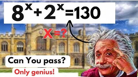 Can You Pass Cambridge University