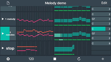 ChordFlow will soon get melody tracks!