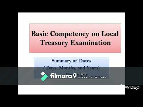BCLTE Summary of Dates ( Days,Months and Years) Part 3 - YouTube