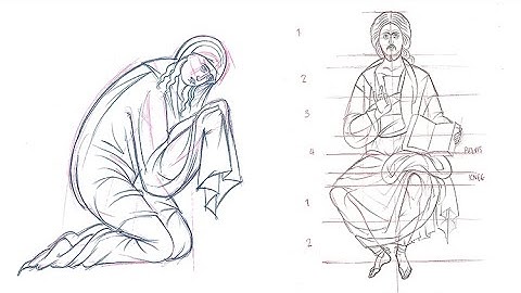 Byzantine Iconography Series 6: Drawing Seated, Reclining and Kneeling Figures on UDEMY