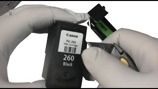 #1 Detailed Guide to Refill PG-260 CL-261 and other Canon Integrated Cartridges: 243 245 246 240 241