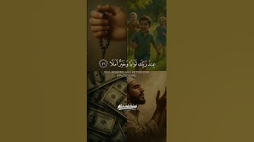 المال والبنون زينة الحياة.. لكن الباقيات الصالحات أبقى | تلاوة مؤثرة من سورة الكهف – مصطفي نصار