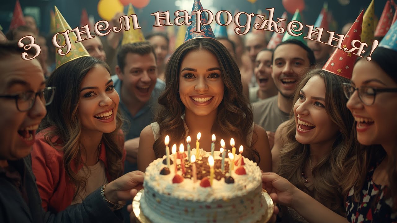 З днем народження. Яскрава українська поп-пісня для привітань і святкового настрою!