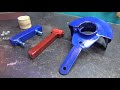 Simple Power File from Angle Grinder DIY