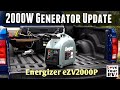 Review Update on the Energizer 2000W Generator (eZV2000P)
