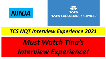 TCS NQT Interview Experience | ECE  2021| In Detail Explanation 🔥🔥
