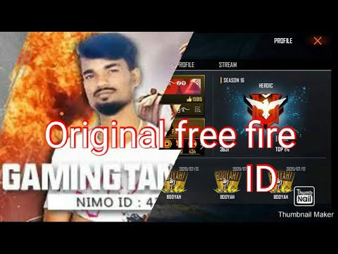 Gaming tamizhan original free fire ID in Tamil / JK GAMING ...